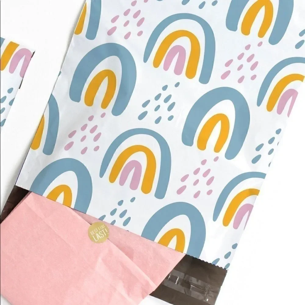 Poly Mailers MIX Skulls 🌸 10x13 35pcs 35stickers